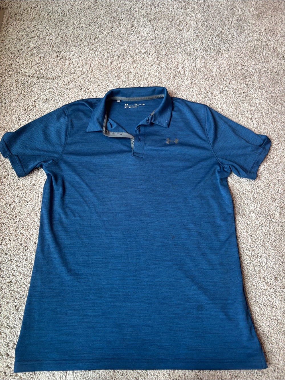 Boys youth Under Armour golf shirt